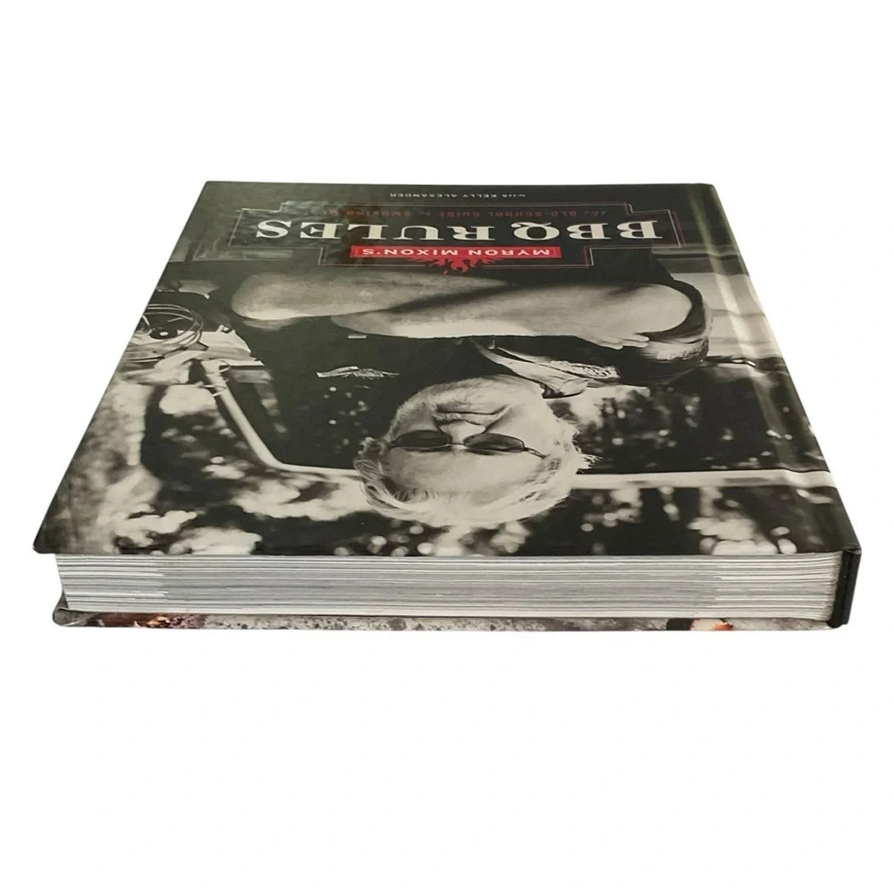 Myron Mixon BBQ Rules Hardcover Smoker Cookbook Guide